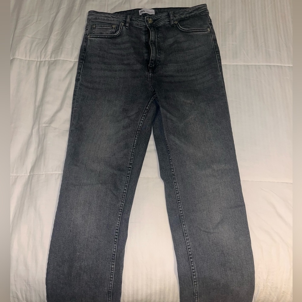 Grey Zara jeans size 10